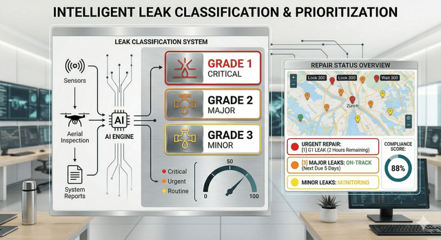 Leak classification