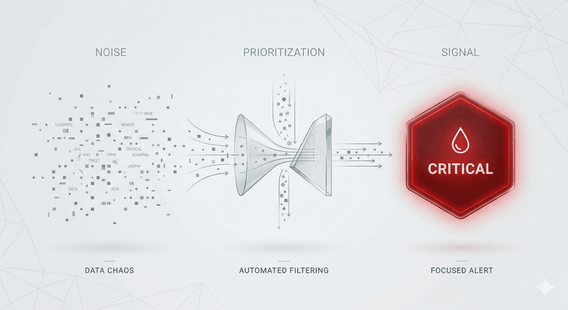 Leak prioritization visualization