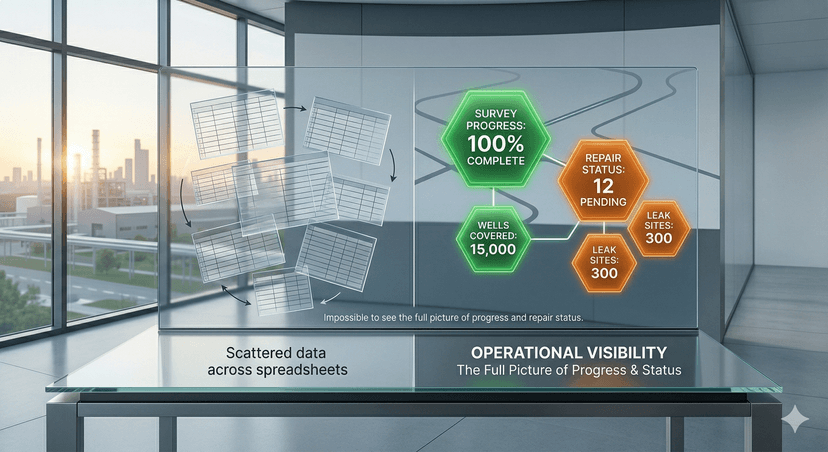 Operational visibility dashboard